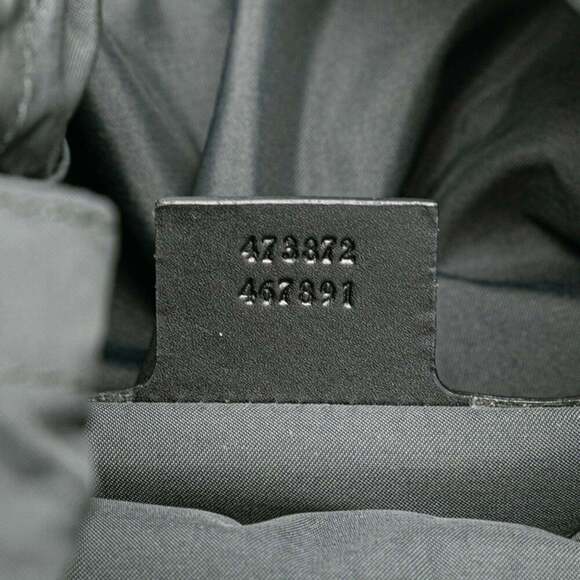 GUCCI Authentic Black Leather Backpack main image 9